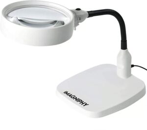 iMagniphy Lighted Desktop Magnifier
